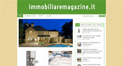 Desktop Screenshot of immobiliaremagazine.it