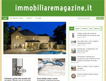 Tablet Screenshot of immobiliaremagazine.it